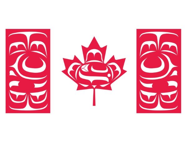 Canadian indigenous flag 2021