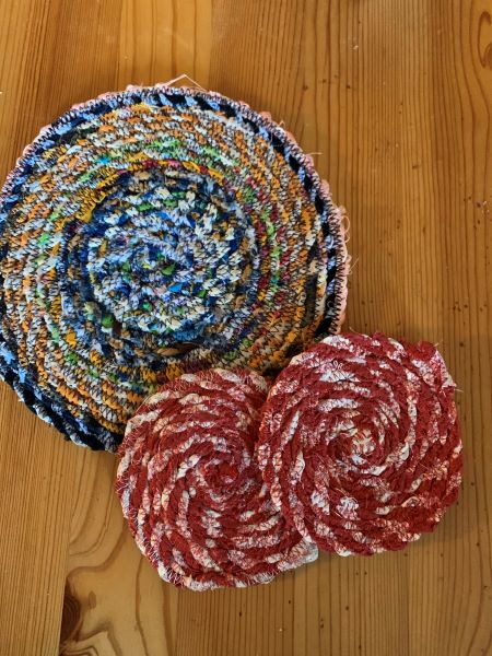 Fabric twine coaster trivet Aug 2021 (2)