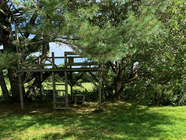 Crabapple treehouse